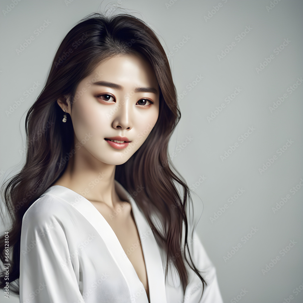 beautiful korean woman, Generative AI beautiful korean woman, Generative AI