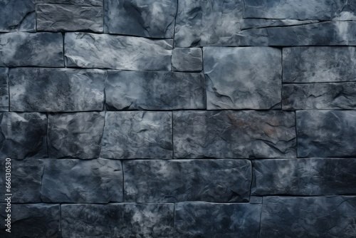 Intimidating Dark concrete stone wall. Slate concrete marble. Generate Ai