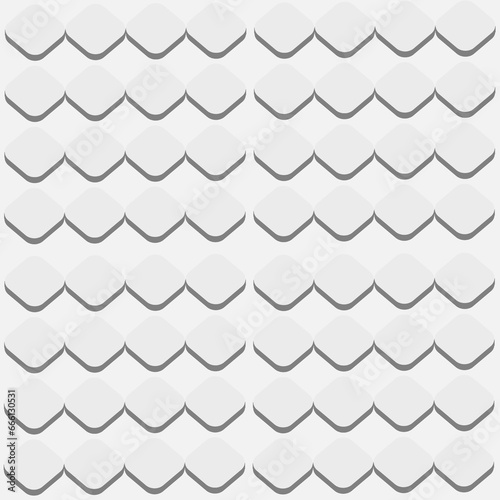 Seamless geometric pattern. Monochrome texture. Vector.