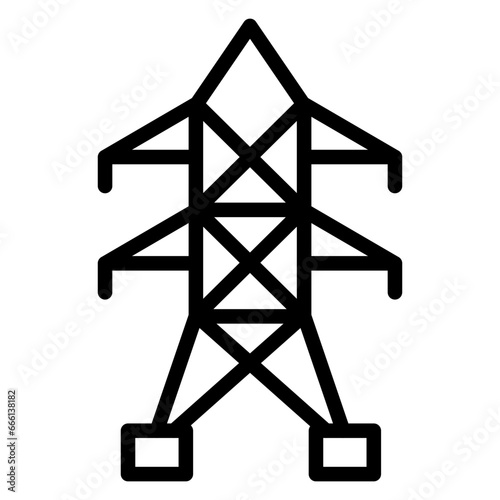 Electric Pole Icon