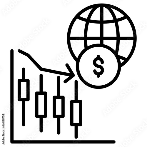 Recession Icon