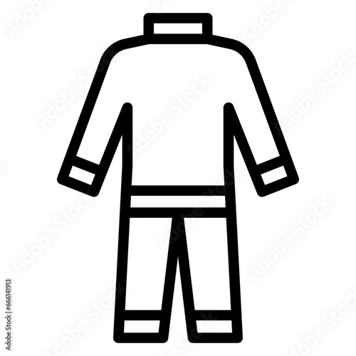 Coverall Clothes Icon