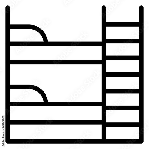 Bunk Bed Icon