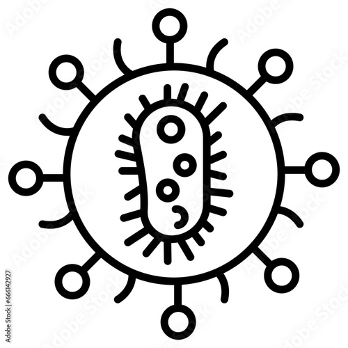 Bacterium Icon