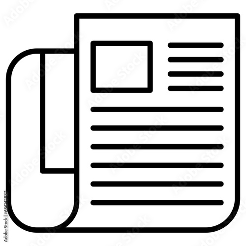 Newspaper Icon