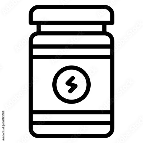Protein Powder Icon