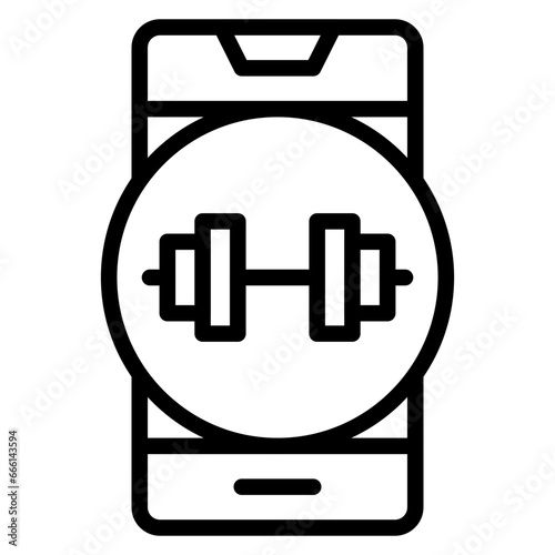 Online Gym Icon