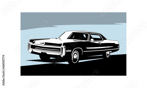 Premium vintage coupe from the USA