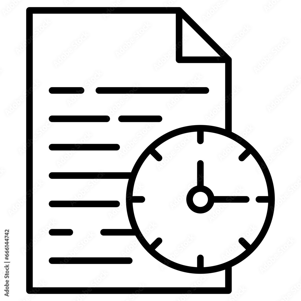 Project Deadline Icon