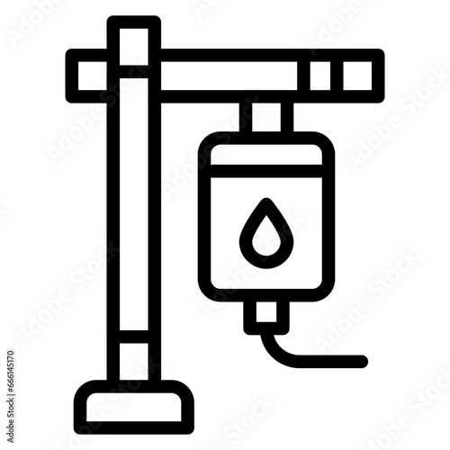 Blood Transfusion Icon