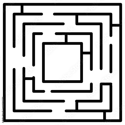 Maze Challenge Icon