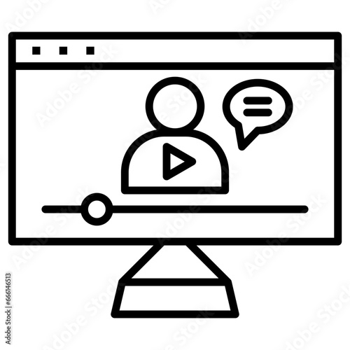 Video Lecture Icon