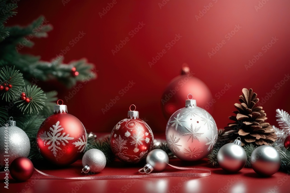 Joyful Indoor Holiday Celebration with Christmas Decorations Joyful Indoor Holiday Celebration with Christmas Decorations
