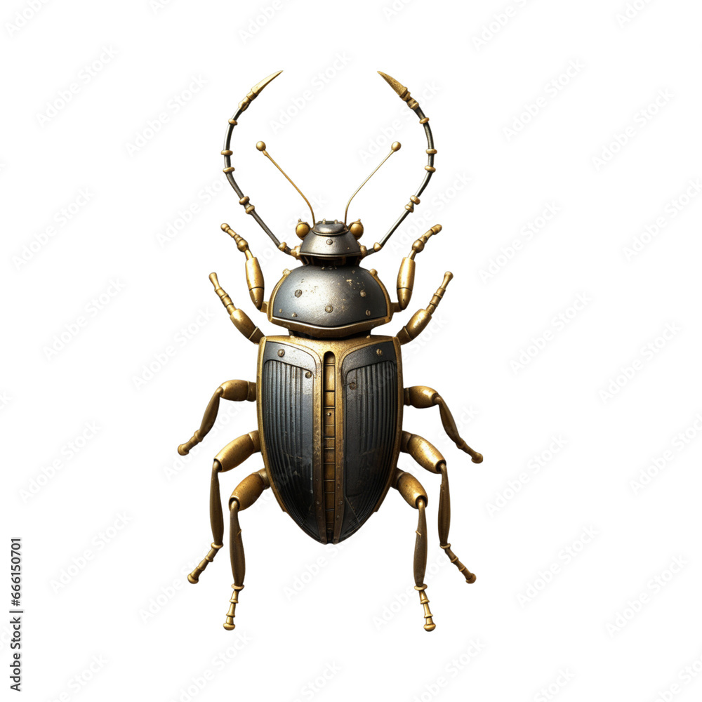 10-09-2023 | AI - MaheStudio - Weathered mechanical lightning bug with flexible limbs 10-09-2023 | AI - MaheStudio - Weathered mechanical lightning bug with flexible limbs