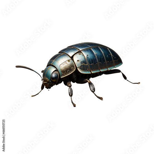 10-09-2023 | AI - MaheStudio - a robotic twin of a lightning bug, with some epic architecture flair