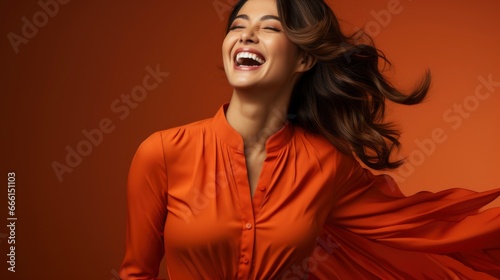  Happy Asian Woman Red Dress Surprising When Standing  Background Image   Beautiful Women  Hd