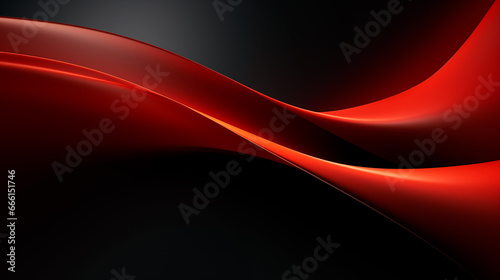 Elegant Black and Red Abstract Background 