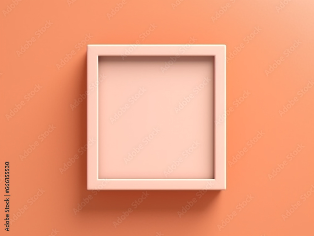 3d rendering of minimal geometric square shapes. Podium for product presentation. 3d rendering of minimal geometric square shapes. Podium for product presentation.
