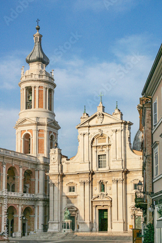 Basilica della Santa Casa of Loreto, located in Marche, Italy © mtphoto19