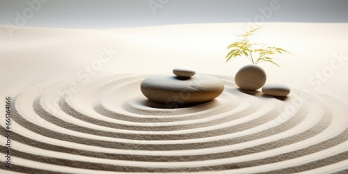  Zen Garden Bliss  Unwind in a Haven of Relaxation  Ai generated.