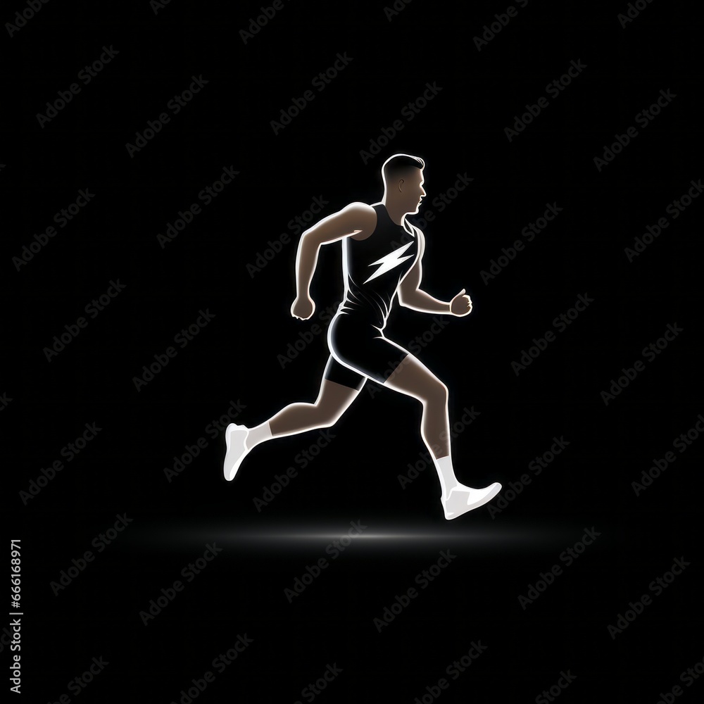 sports running icon