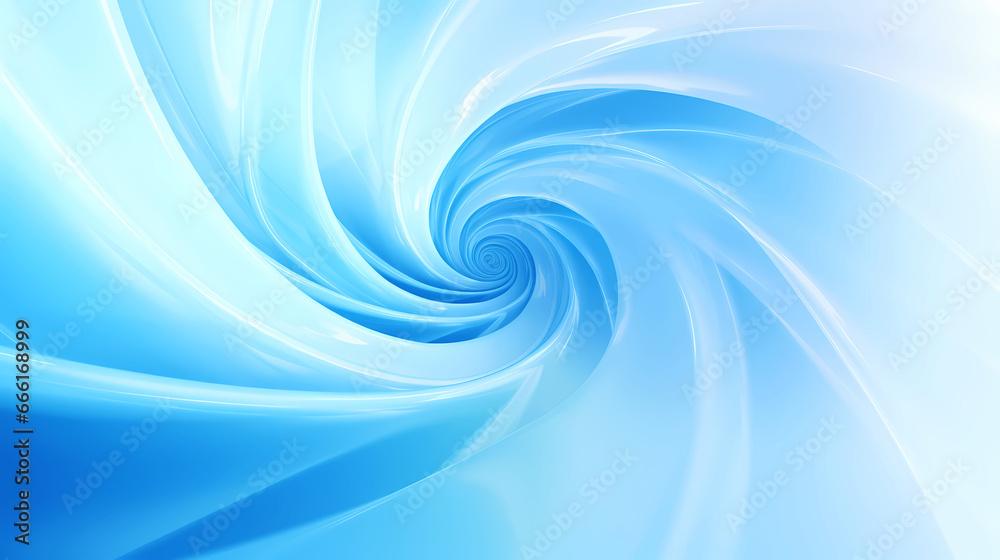 Fototapeta premium Blue swirl abstract graphic poster web page PPT background