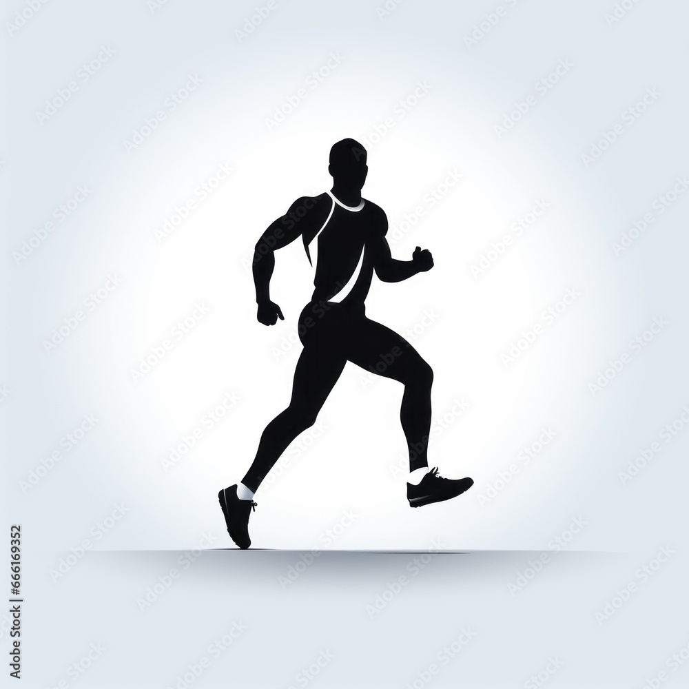 the running man icon the running man icon