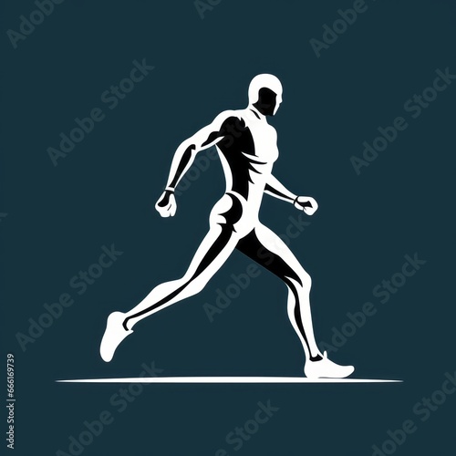 graphic runner logo © stasknop