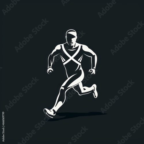 graphic runner logo © stasknop