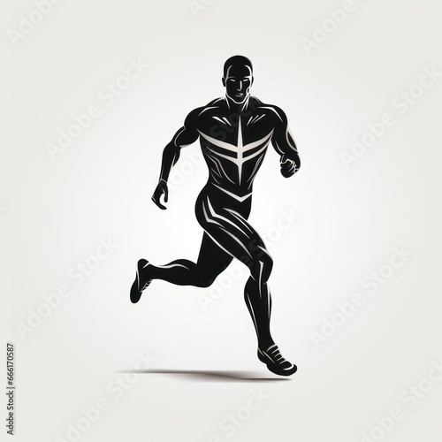 runner silhouette icon