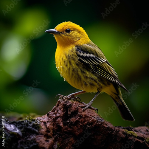 bird on a tree branch