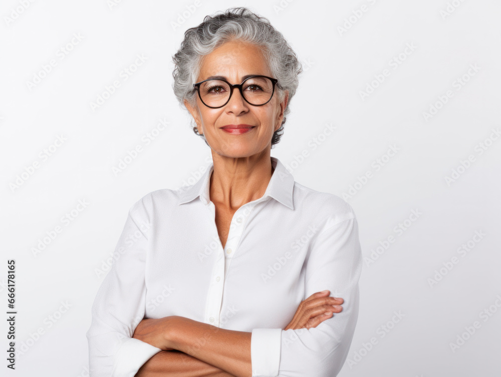Portraits of business people