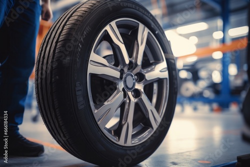 Essential Considerations for Replacing a Car Tire: Safety, Durability, Size, and Tread © ParinApril