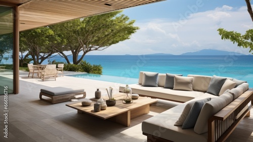 A luxurious villa where you have access to a private spa, rest and improve your health © Damian Sobczyk