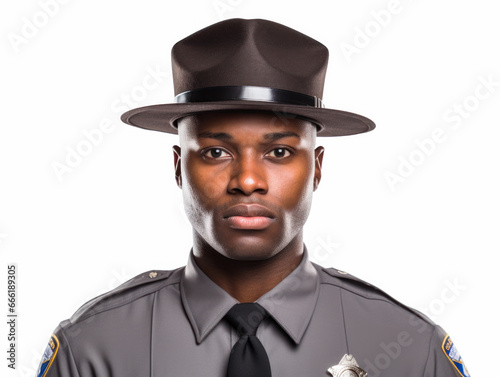 American police portraits 