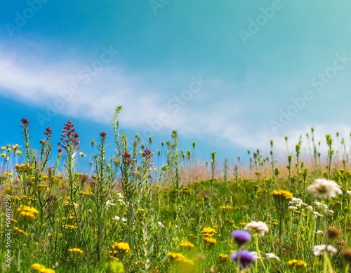 field of flowers