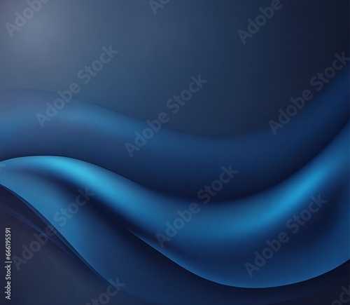 Abstract gradient smooth Blue background image by AI
