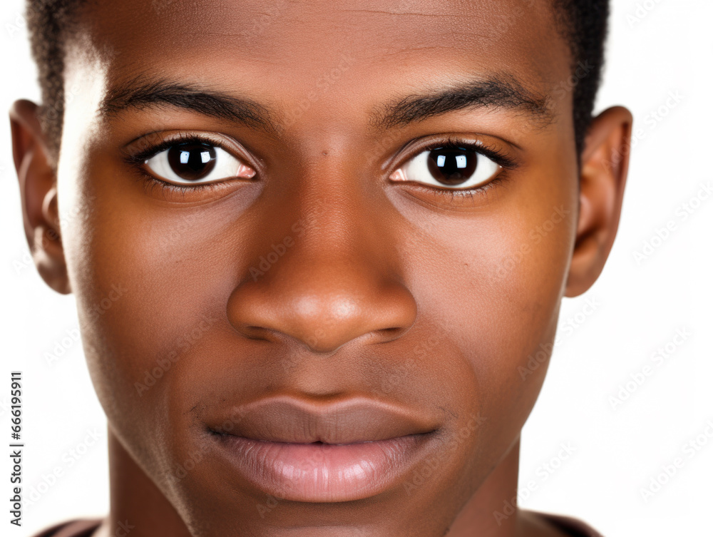   isolated portrait in studio
