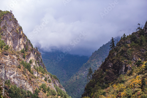 Himalaya mountains, Nepal. Way to Sagarmatha national park © Crazy nook