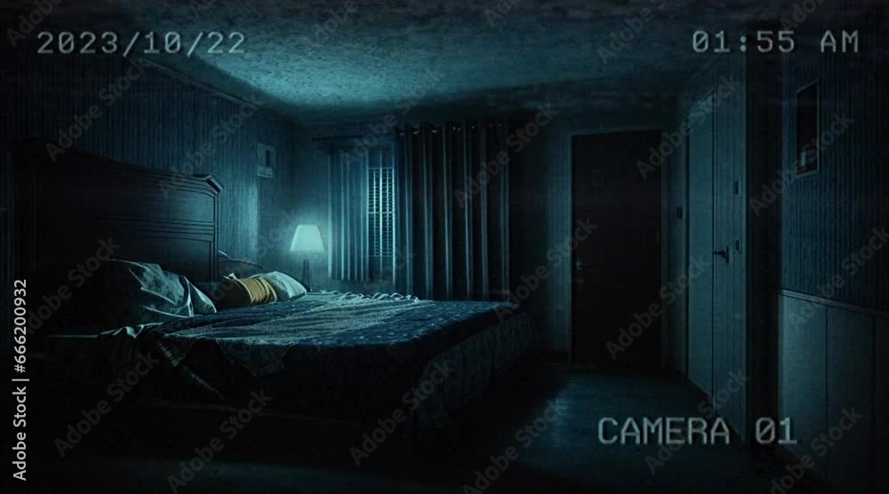 Haunted horror night motel room Haunted horror night motel room