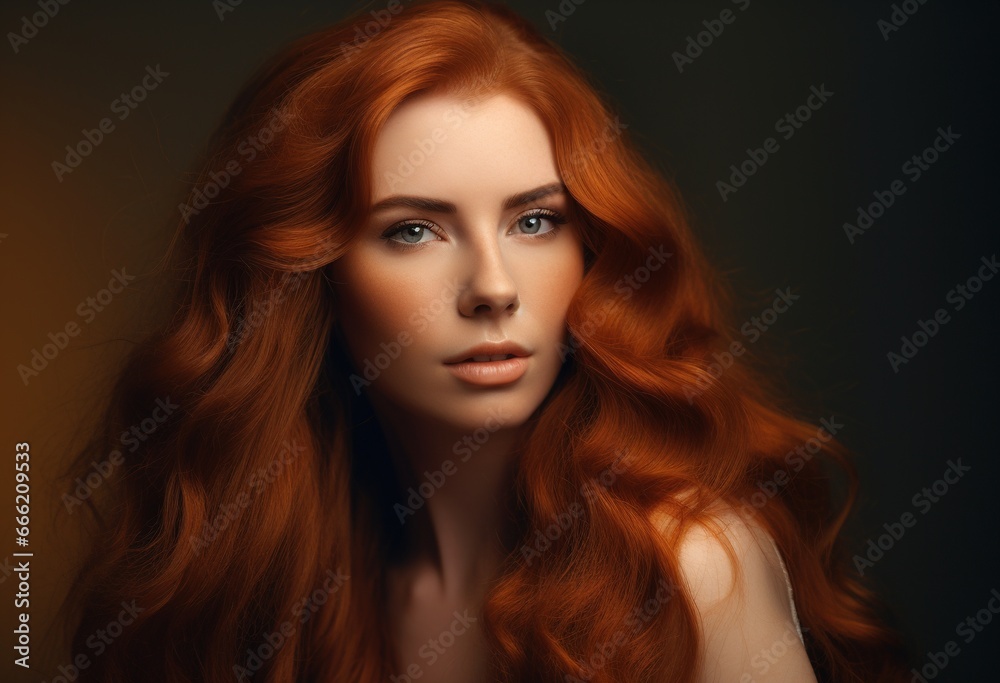 Fototapeta premium portrait of a woman