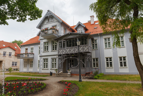 Hugo Scheu Manor-Museum in Silute, Lithuania