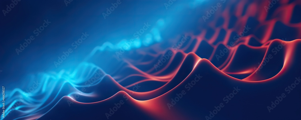 Fototapeta premium Modern abstract digital backdrop capturing the whirlwind of technology and creativity. Perfect for visual projects related to contemporary digital technology and innovation