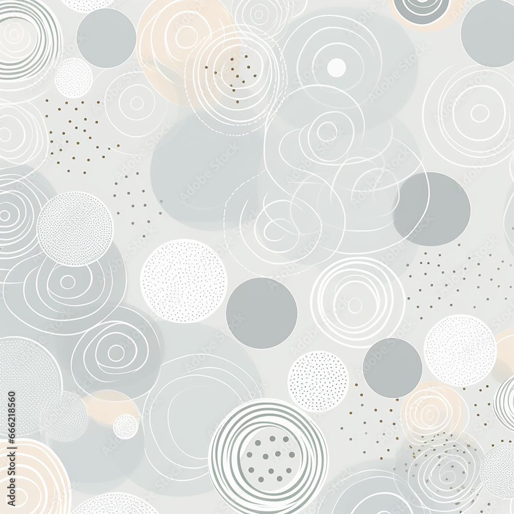 seamless background with circles grey color created with Generative Ai seamless background with circles grey color created with Generative Ai