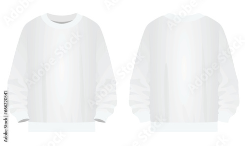 White woman base layer. vector