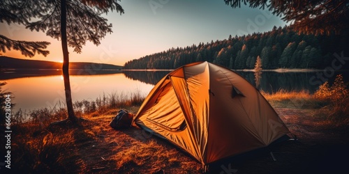 camp sunset tent tranquility grace landscape zen harmony rest calmness unity harmony photography