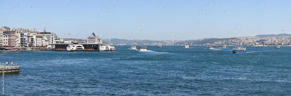The Bosphorus Strait.