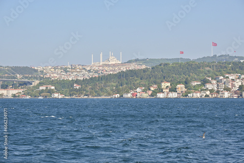 Bosphorus Strait in Istanbul.