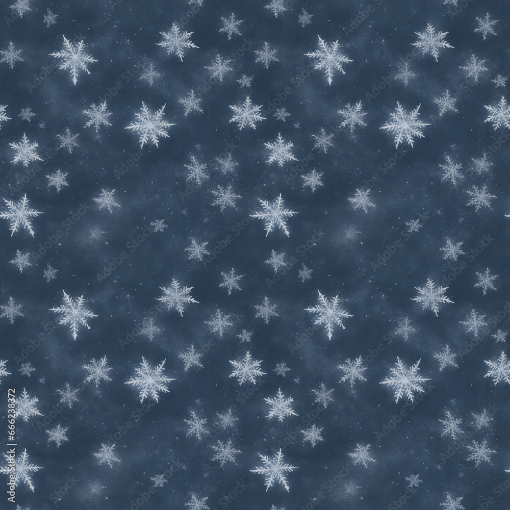 snowflakes on blue background snowflakes on blue background