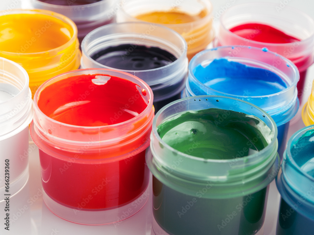 Artistic paints for drawing, gouache acrylic paints for painting, teaching drawing Artistic paints for drawing, gouache acrylic paints for painting, teaching drawing